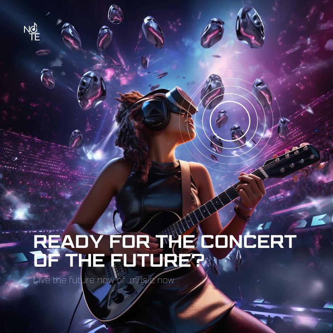 NoteMusicLesson's tweet image. 🎧🚀 Dive into the future of live music with VR concert experiences! Feel the rush of the front row from the comfort of your home. Is this something that you are interested in? Leave a comment below 👇 #VirtualReality #LiveMusicRevolution #VRConcerts