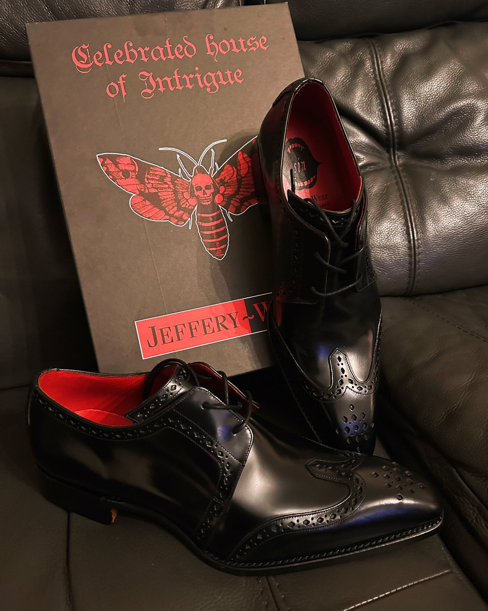A special occasion calls for special shoes. Proud to be wearing this pair from the unique & inimitable @JefferyWestUK to Bailys Bar Mitzvah on Saturday. JW shoes have been a huge part of my life, worn on so many meaningful occasions, part of so many memories.