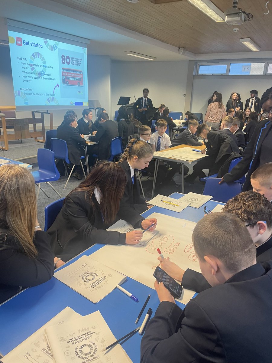 Great workshop… 3 #SDGs completed, 14 to go. Super busy sessions and our S6 Sustainability Ambassadors were absolute legends 👍 @StAndrewsRCSec @SClassof2024 @ScotdecLearning @LfsGlasgow @LfSScotland @EdScotLfS #Target2030