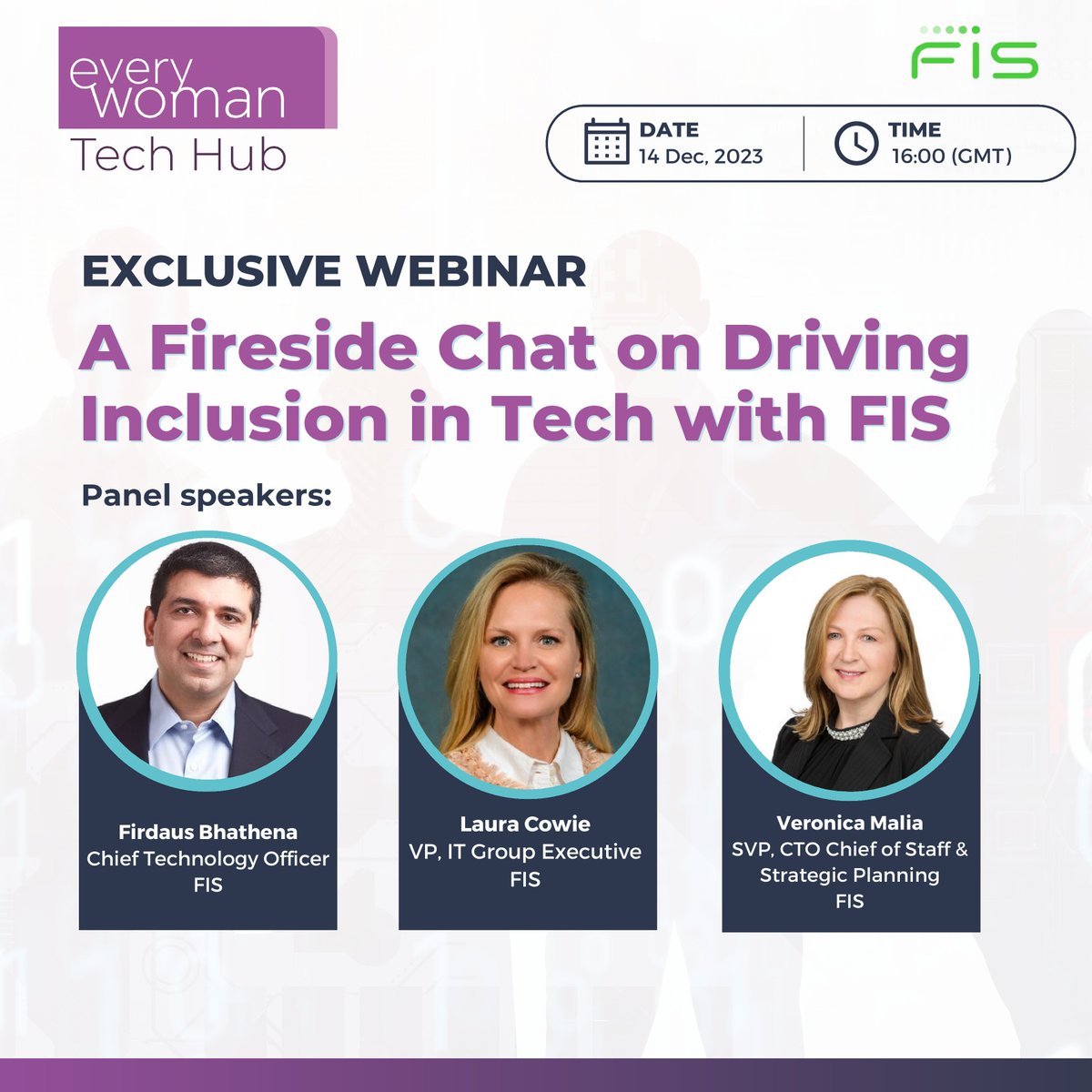 ew_techhub1's tweet image. Just one week left until our dynamic Fireside Chat! 🔥 

Secure your spot now here: bit.ly/3ScxjBD

Don&apos;t miss out on this unique opportunity to gain insights from industry leaders actively shaping the future of diversity in tech. 🚀 

#TechInclusion #FISChat