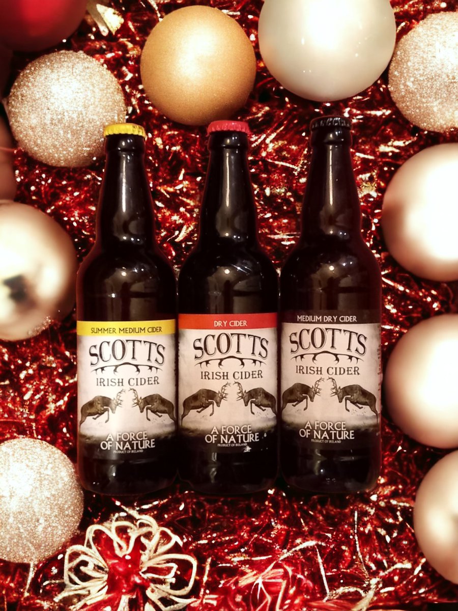 Delight friends and family with the perfect Christmas gift - a trio of flavorful ciders for the best holiday moments. 🍎🥂

#cider #scottsirishcider #irishcider #vegan #glutenfree #cavan #ireland #createdincavan #craftcider #apples #drinks #aforceofnature
#irishcraftcider
