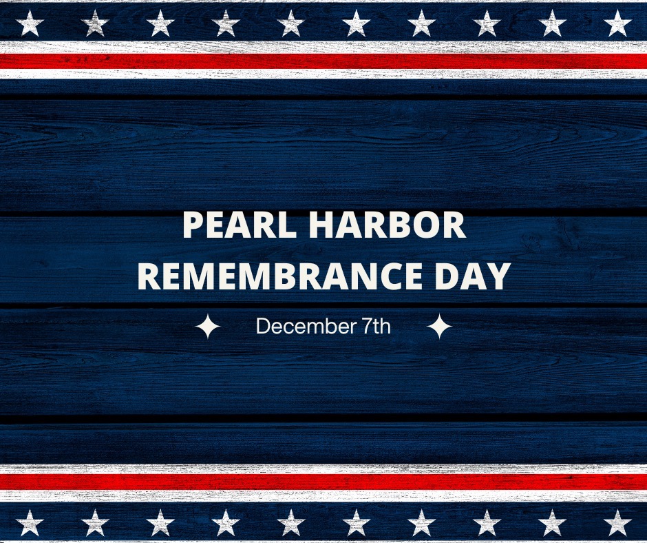 Honoring the bravery and sacrifice of those who served on this Pearl Harbor Remembrance Day.