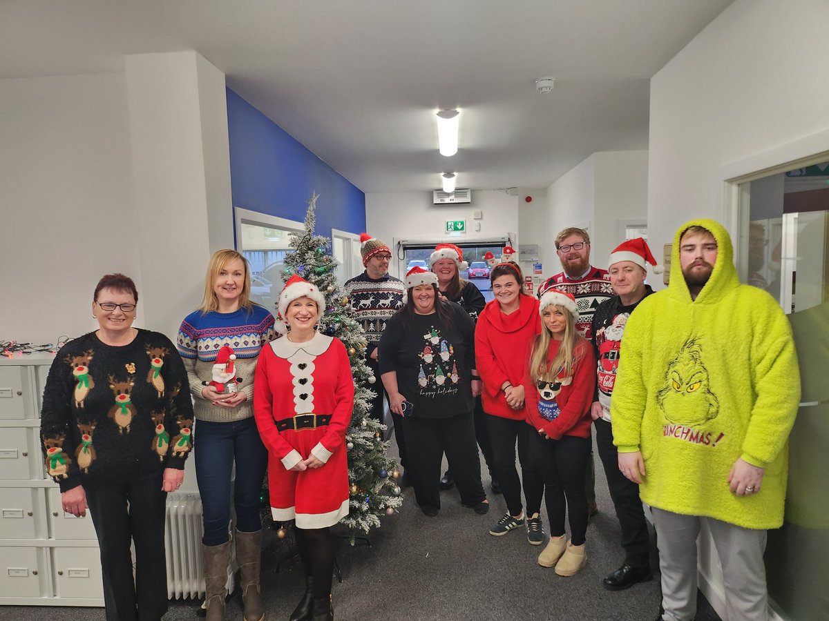 pinkpadie's tweet photo. #christmasjumperday #NHSHighland https://t.co/2yhJatVeIR