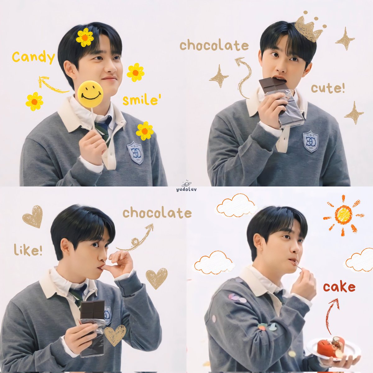 yudoluv's tweet photo. kyungsoo dengan segala makanan nya 🥰 https://t.co/NUo7z9lnkM