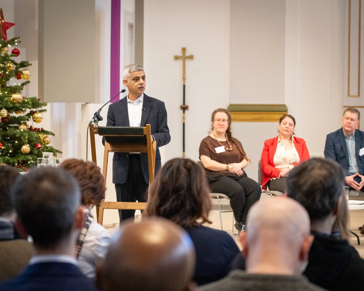 Mayor of London, Sadiq Khan (@mayoroflondon) on Twitter photo Today, I joined homelessness charities, London councils and <a href="/BloombergAssoc/">Bloomberg Associates</a> at St John’s church in Waterloo to sign the capital’s first ever Rough Sleeping Charter. We are taking unprecedented, coordinated action as a city to end rough sleeping in London. Today, I joined homelessness charities, London councils and <a href="/BloombergAssoc/">Bloomberg Associates</a> at St John’s church in Waterloo to sign the capital’s first ever Rough Sleeping Charter. We are taking unprecedented, coordinated action as a city to end rough sleeping in London.