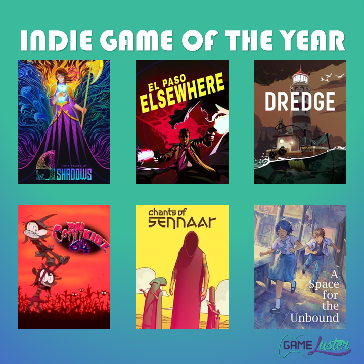 The Lusties Nominees 2023 - GameLuster's Game of the Year Awards