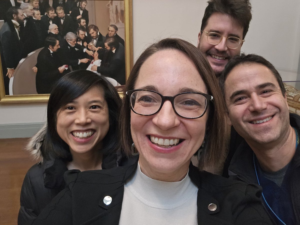 Anastasia Yendiki (@nastasiayendiki) on Twitter photo It was an honor to give <a href="/MGHNeuroSci/">MassGeneralNeuroscience</a> Grand Rounds at the historic Etherdome and share our team's vision for bridging the microscope to the clinic. In addition to mummies and skeletons, it was reassuring to also have <a href="/SusieHuangMDPhD/">Susie Huang</a> <a href="/ComaRecoveryLab/">Brian Edlow</a> and <a href="/GLlorden/">Gabriel Ramos Llordén</a> in the audience. It was an honor to give <a href="/MGHNeuroSci/">MassGeneralNeuroscience</a> Grand Rounds at the historic Etherdome and share our team's vision for bridging the microscope to the clinic. In addition to mummies and skeletons, it was reassuring to also have <a href="/SusieHuangMDPhD/">Susie Huang</a> <a href="/ComaRecoveryLab/">Brian Edlow</a> and <a href="/GLlorden/">Gabriel Ramos Llordén</a> in the audience.