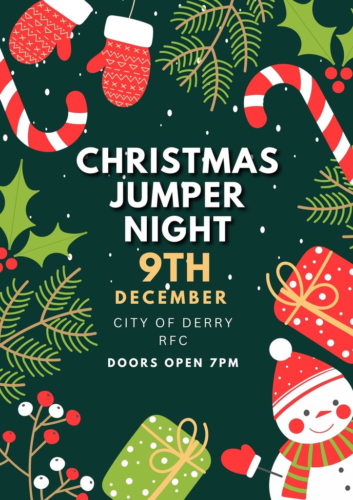 CDRFC Christmas Jumper Night #Pitchero cityofderryrfc.com/calendar/event…