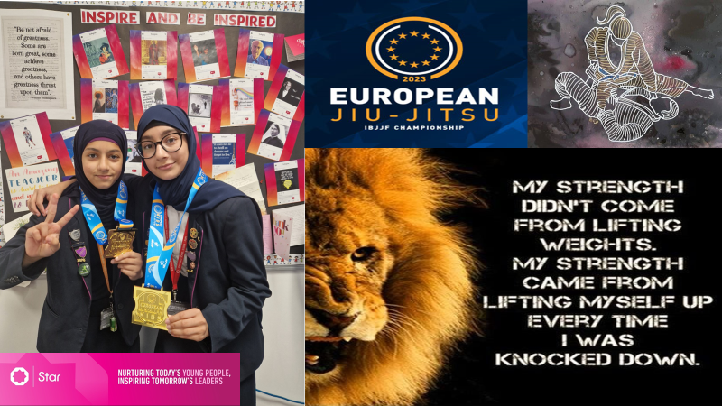 edengirlsslough's tweet photo. EGS are feeling inspired by the recent success of two of our very own students. Both pupils won gold medals at their most recent jiu-jitsu tournament in Dublin. #EuropeanJiuJitsu2023 #Respect #Stregnth #Determination #Ambition #PersonalDevelopment #BringingHomeTheGold https://t.co/DQLJGUZE1q