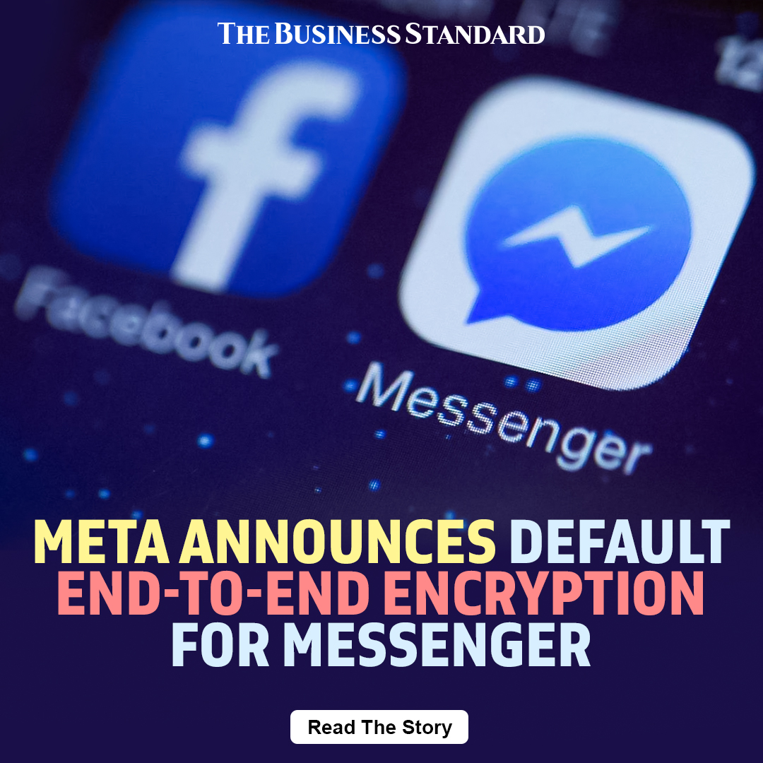 tbsnewsbd's tweet image. With this feature, messages and calls can only be seen by the sender and the recipient

Read more: tinyurl.com/24kneuba

#Messenger #Meta #endtoendencryption #TBSNews #technews