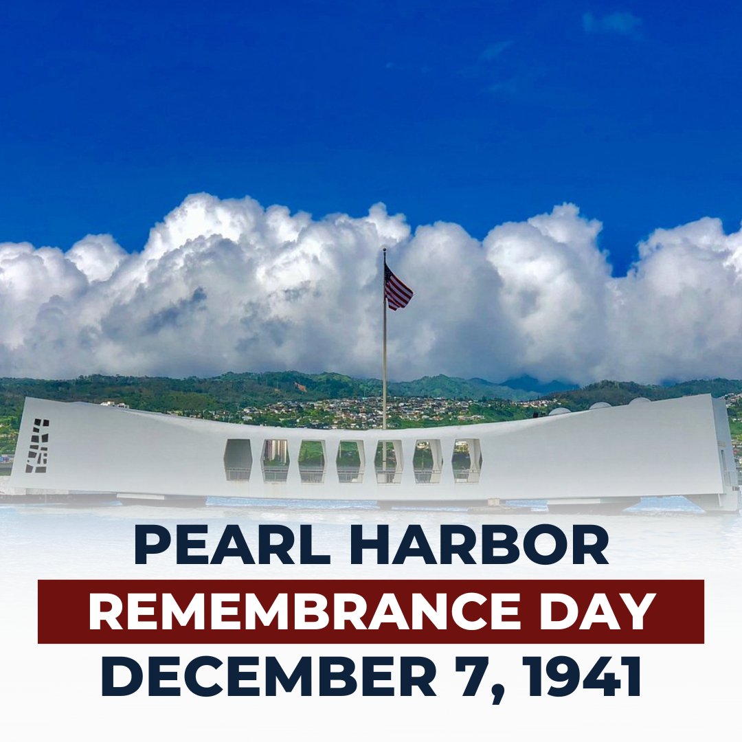 82 years ago, our country suffered great loss at Pearl Harbor. While we look back on that day with sorrow in our hearts, we also hope to honor the sacrifice made by the brave men & women who lost their lives that day. We are forever grateful for their service ♥️🇺🇸