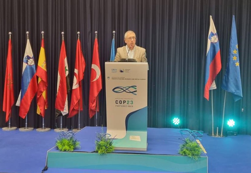 Transición Ecológica y Reto Demográfico (@mitecogob) on Twitter photo «Es momento de pasar de las decisiones a la acción para garantizar un Mediterráneo próspero y saludable»
🔹 <a href="/Moran_Fernandez/">Hugo A Morán Fdez.</a> en la COP23 del Convenio de Barcelona «Es momento de pasar de las decisiones a la acción para garantizar un Mediterráneo próspero y saludable»
🔹 <a href="/Moran_Fernandez/">Hugo A Morán Fdez.</a> en la COP23 del Convenio de Barcelona