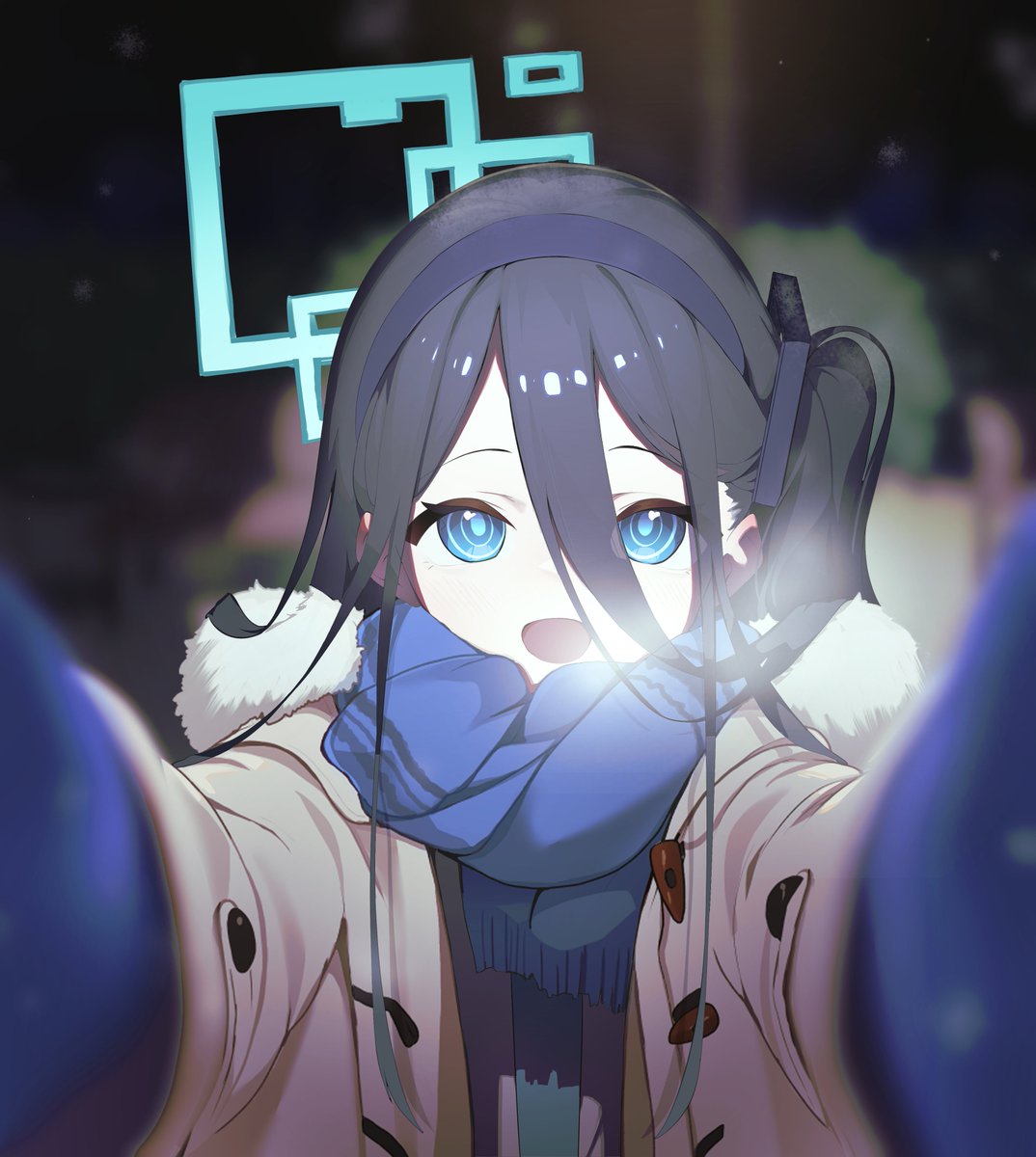 _N_sol_'s tweet photo. ほっぺた温めてくれるアリス
#BlueArchive #ブルアカ https://t.co/YLU9pcg5G7
