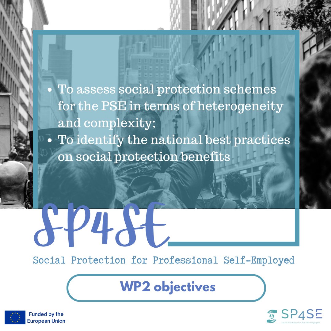 SP4SE2023's tweet photo. Unlocking Insights: Comparative Research on Social Protection Schemes!
Under the Work Package 2, our study dives deep into national social protection schemes for self-employed professionals.
#comparativeresearch #socialprotection #socialdialogue #SP4SE https://t.co/L9rEP7FpYZ
