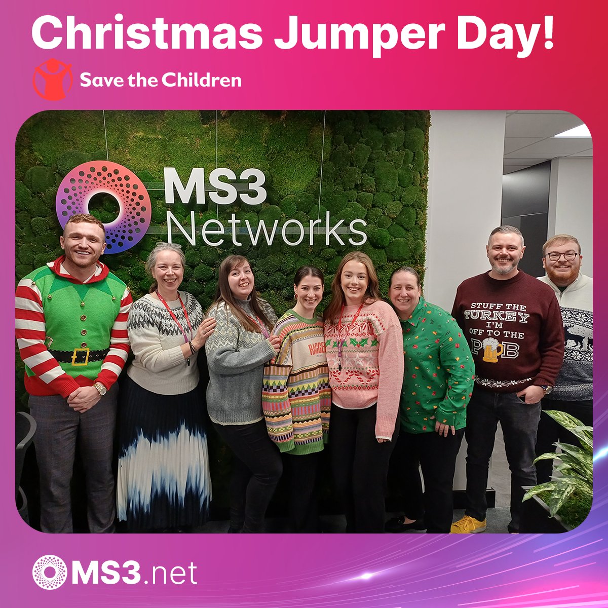 Team MS3 have been getting in the festive spirit today as we celebrated Christmas Jumper Day! It was so great to see our team in their festive jumpers, raising money for a brilliant cause; @savechildrenuk. To find out everything you need to know about Christmas Jumper Day or to…