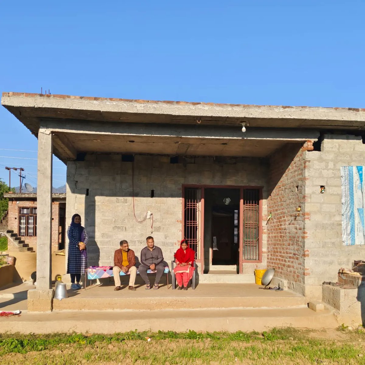 RDDREASI's tweet photo. Inspection of PMAY-G houses in Kahna Panchayat Pouni Block and interaction with beneficiaries
#badltakhiltajammukashmir
@PMOIndia @DrJitendraSingh @OfficeOfLGJandK @mandeep082 @DMReasi @vishesh_jk @dioreasi https://t.co/i6r8MxfaXB