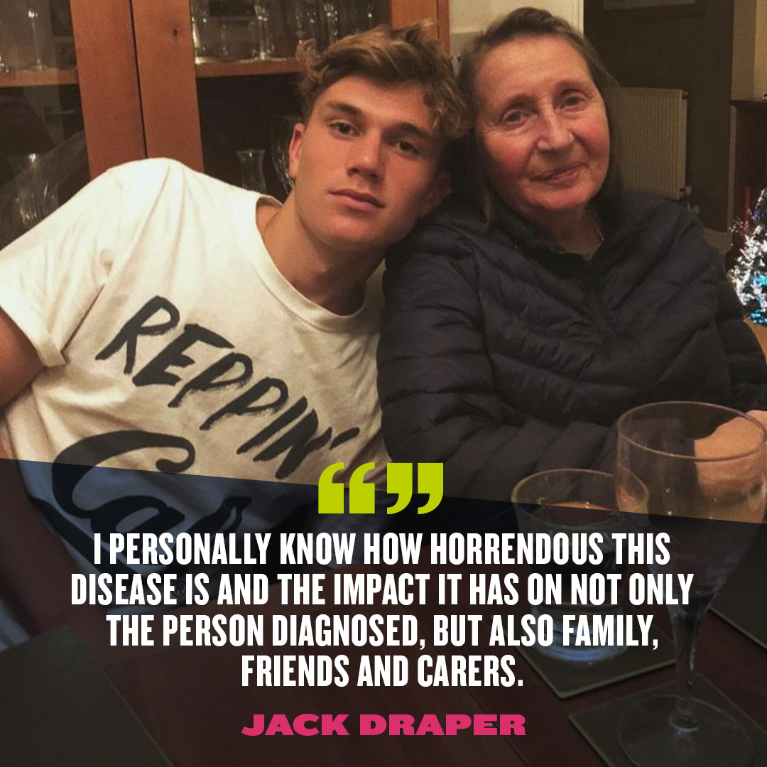 Great work by <a href="/jackdraper0/">jack draper</a> to become a Sports Champion for the Alzheimer’s Society, with dementia a cause that is very close to his heart.