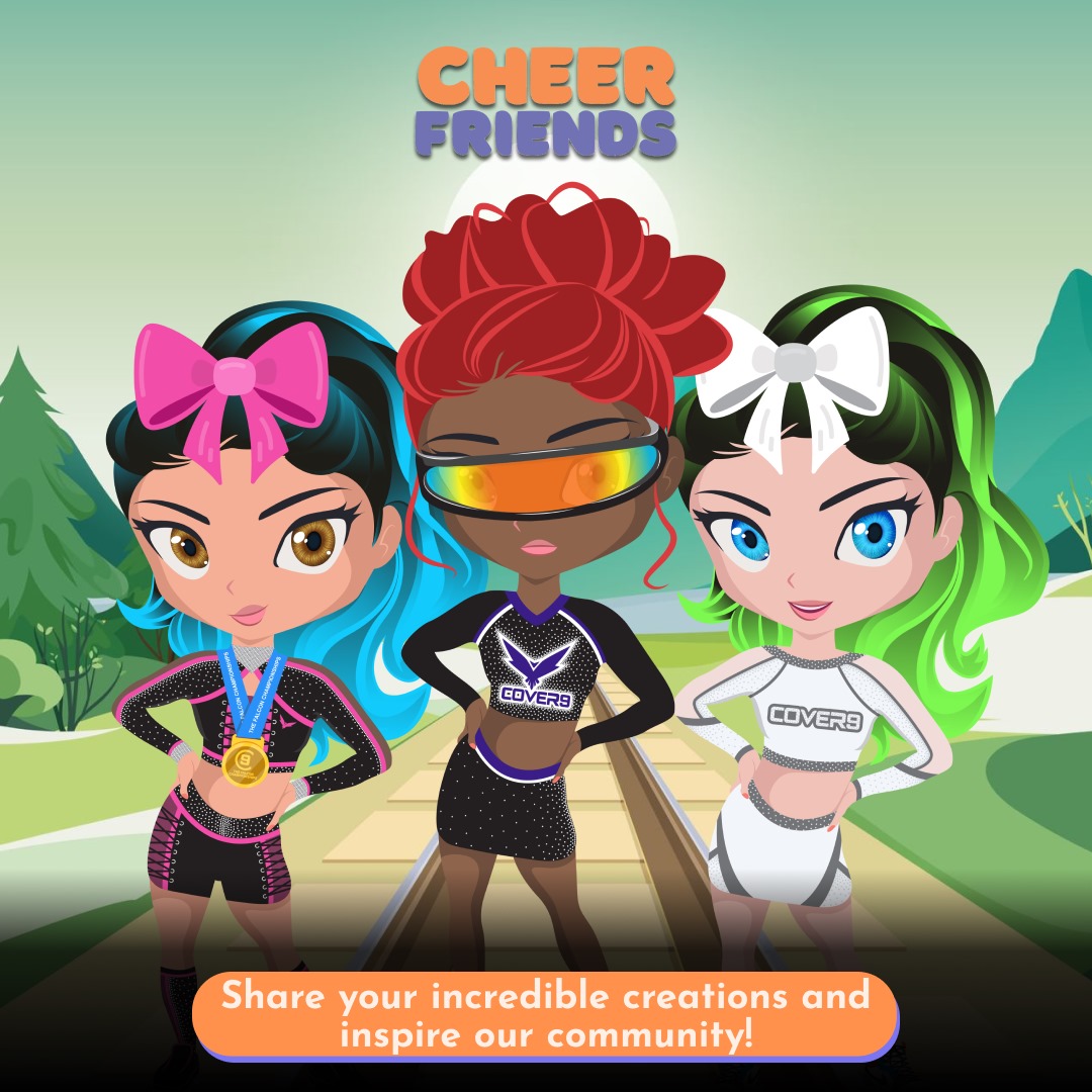 CheerFriendsNFT's tweet photo. "Unlock the CheerFriend NFT magic! Use it to create merchandise your way—shirts, hats, and more.
Share your incredible creations and inspire our community!
Respect intellectual property rights, encourage creativity, and let's make wonders together!"
#nft #eth #cheerfriends https://t.co/uuQxJViCXR