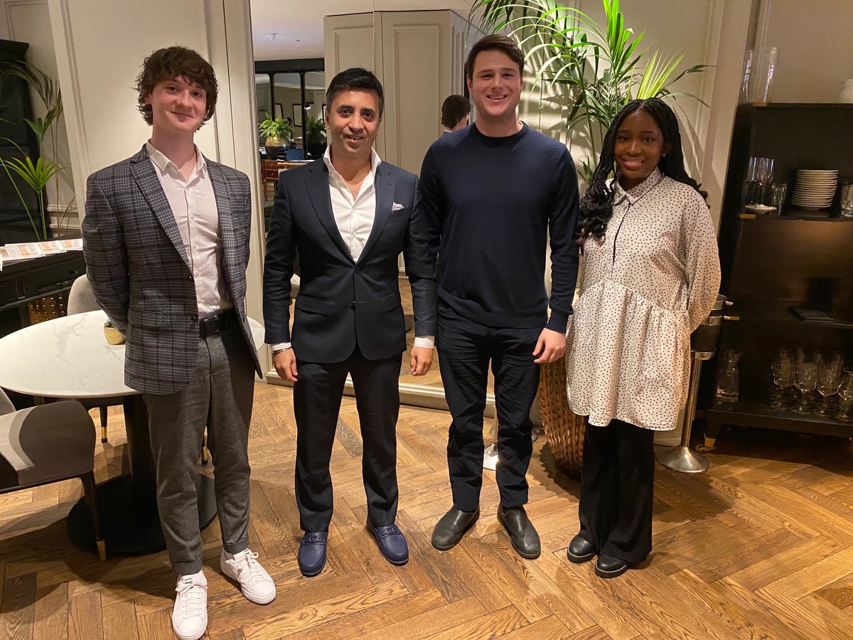 Westminster Enterprise Network (@_wenetwork) on Twitter photo Yesterday, our team had an incredible lunch meeting with <a href="/TejLalvani/">Tej Lalvani</a>, CEO of Vitabiotics Ltd and former Dragon on BBC's Dragons’ Den, alongside the finalists of WeNetwork’s Big Idea 2023.
Thank you Tej Lalvani for this inspiring and enriching experience. Yesterday, our team had an incredible lunch meeting with <a href="/TejLalvani/">Tej Lalvani</a>, CEO of Vitabiotics Ltd and former Dragon on BBC's Dragons’ Den, alongside the finalists of WeNetwork’s Big Idea 2023.
Thank you Tej Lalvani for this inspiring and enriching experience.