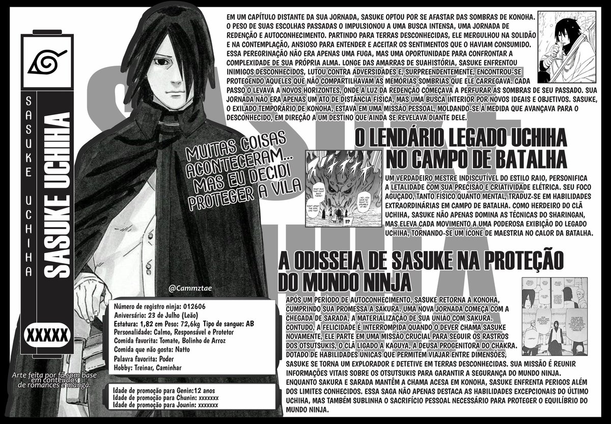 Uchiha Sasuke Poder para colorir