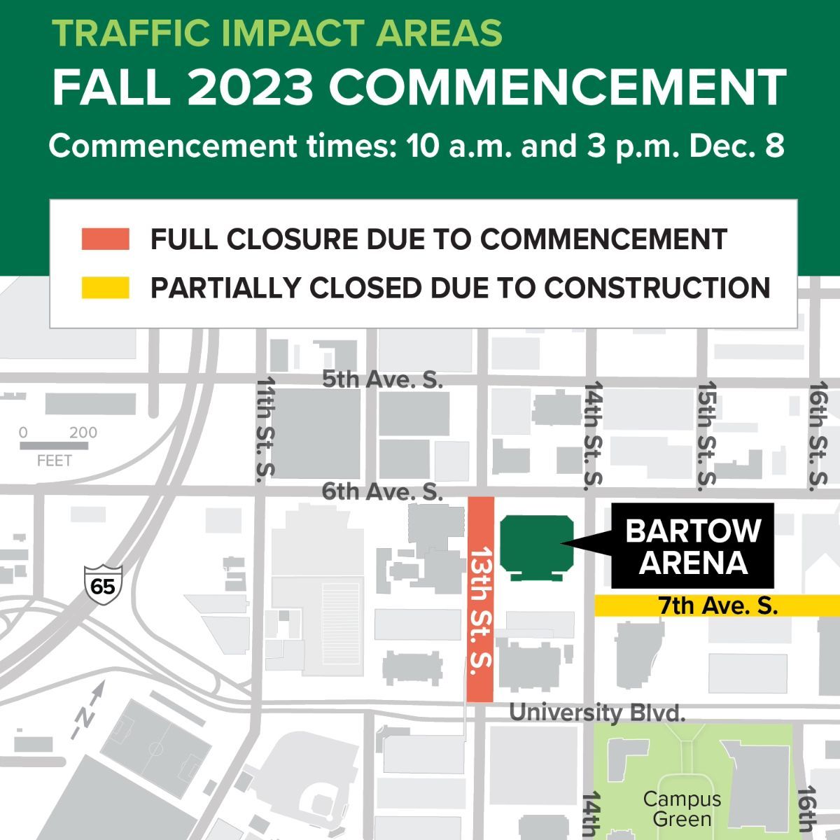 Don't forget fall commencement is tomorrow! We recommend avoiding certain areas of campus due to higher than normal traffic volumes. For more information visit this link: buff.ly/3t3c7Uy