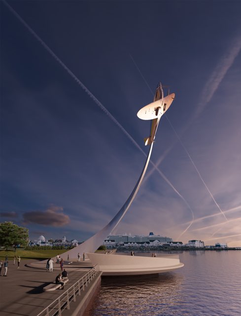 I’ve been talking to <a href="/BBCSouthNews/">BBC Hampshire & Isle of Wight</a> about our plans to commemorate the iconic Spitfire in its home town. At last week’s event in Number 10 we outlined our plans to change Southampton’s skyline in time to celebrate the 85th anniversary of the Battle of Britain. <a href="/spirit_spitfire/">National Spitfire Project</a>