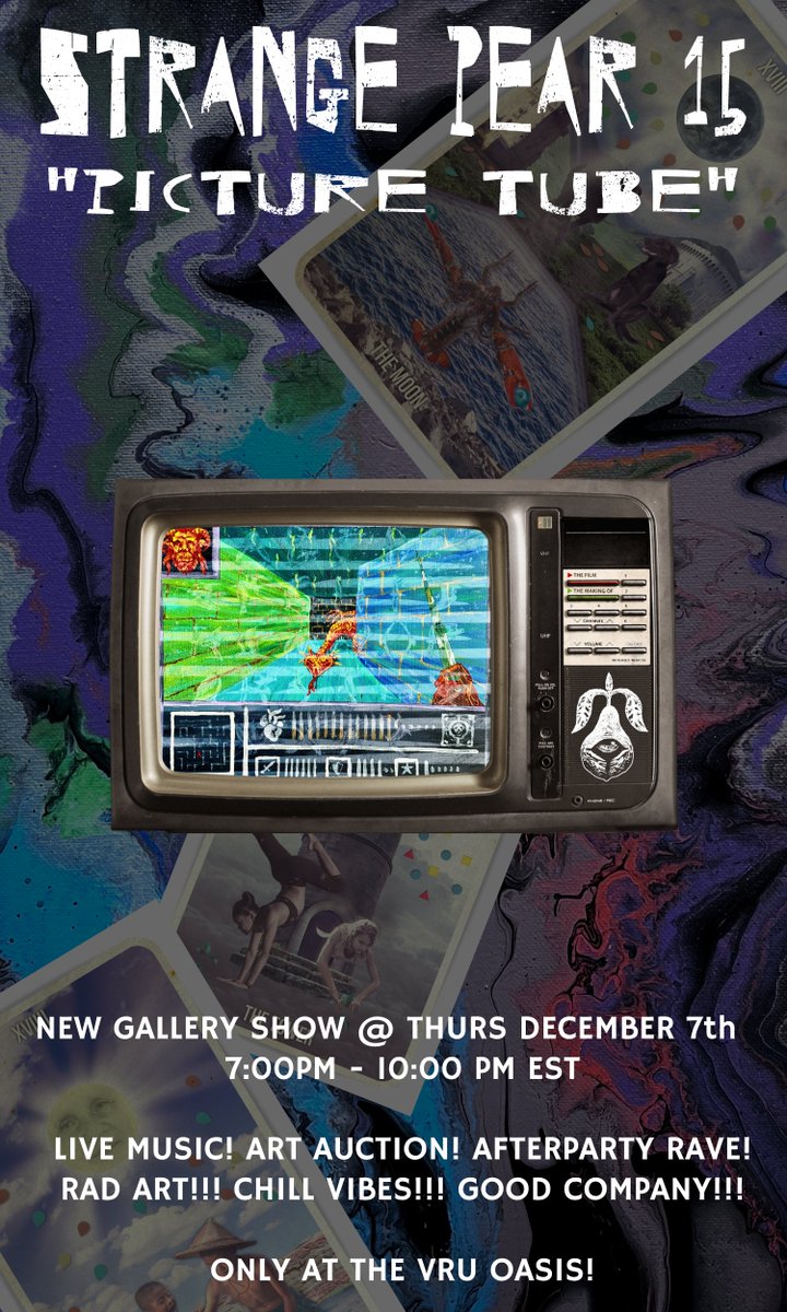 Some of the most exquisite art created by artists in the VR community will be on display at the Strange Pear Art Gallery Art Auction at 4pm PST / 7pm EST and we will be live covering the event.

twitch.tv/EnterverseTV

To view and place a bid on the art check out: