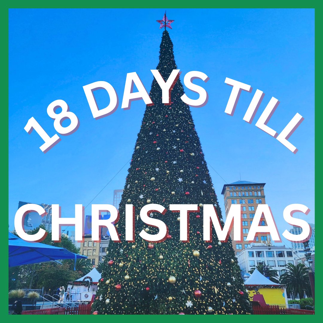 Have you started Christmas shopping, or are you a last-minute shopper? 🛍️Whatever the case may be, make sure you take the time to enjoy this holiday season with family and friends🎄❄️