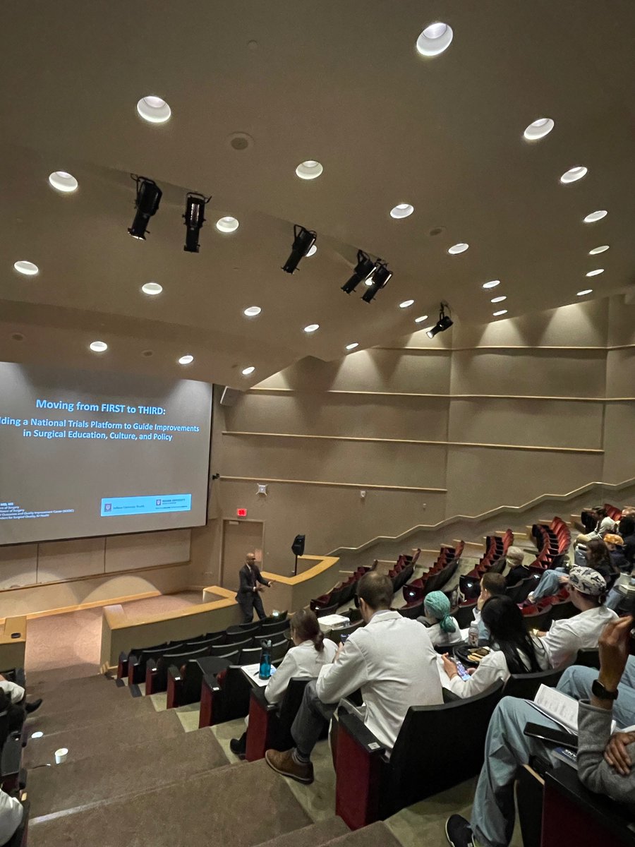 Michigan Surgery (@umichsurgery) on Twitter photo Grateful to <a href="/kbilimoria/">Karl Bilimoria</a> for his Grand Rounds talk reviewing the FIRST and SECOND trials and previewing the THIRD trial. Pearls:
đź’ˇMistakes can be opportunities for future work
đź’ˇWith every change comes a tradeoff
đź’ˇAcademic surgery is, as always, awesome Grateful to <a href="/kbilimoria/">Karl Bilimoria</a> for his Grand Rounds talk reviewing the FIRST and SECOND trials and previewing the THIRD trial. Pearls:
đź’ˇMistakes can be opportunities for future work
đź’ˇWith every change comes a tradeoff
đź’ˇAcademic surgery is, as always, awesome
