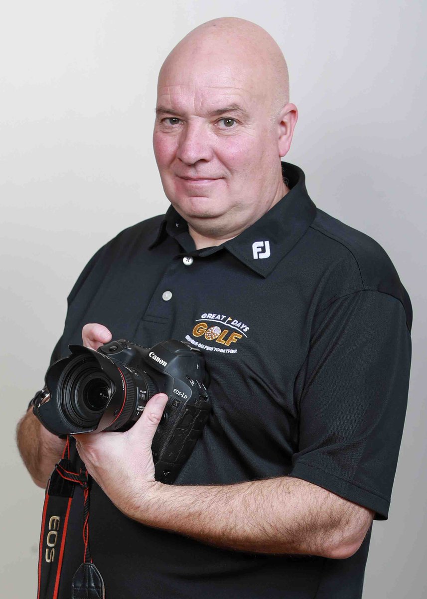 greatdaysgolf's tweet photo. ⭐️ Meet the Team ⭐️
📸 Ian Williams, the eye behind the lens at Great Days Golf!
Ian joined the GDG family in 2021, and since then, he’s been a regular presence, often found capturing memorable shots near the GDG banner, or seeking out golfers in the bunkers. 🏌️♂️📷 #GDGTeam https://t.co/nTSl9mHbKZ