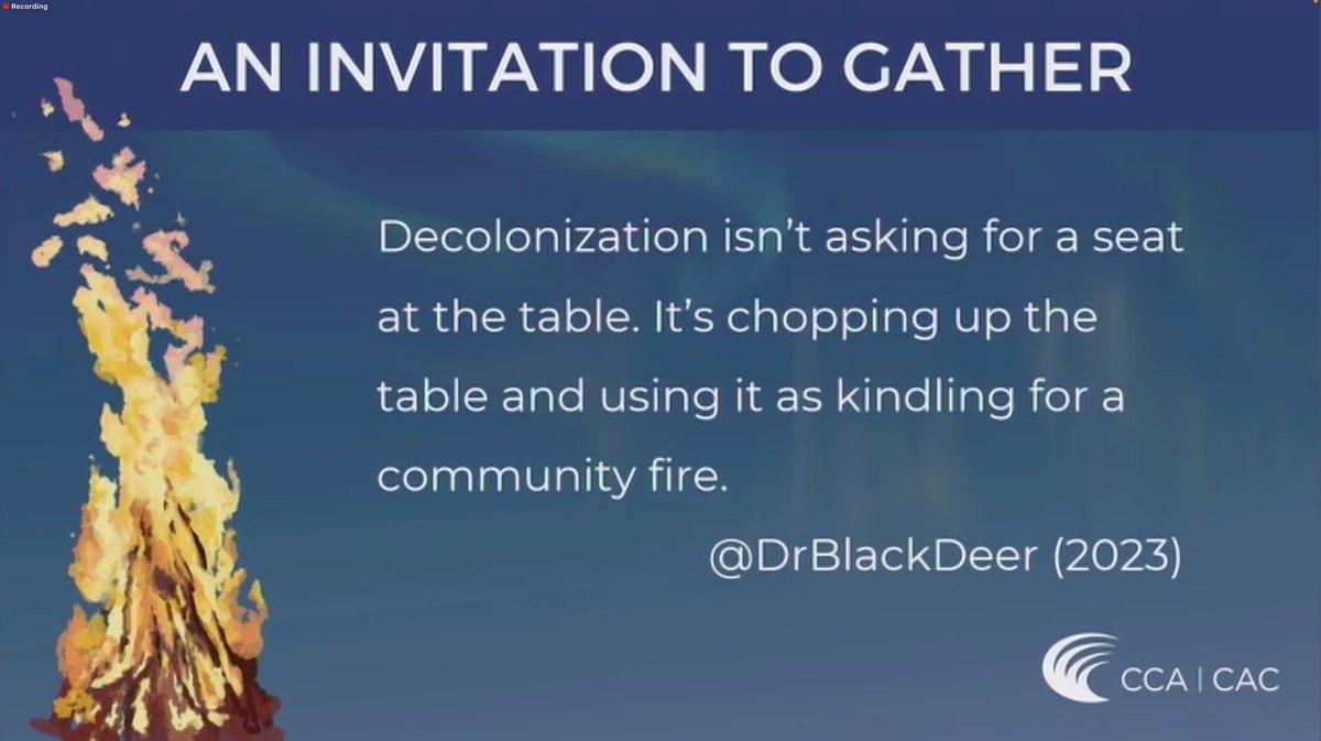 Powerful.  Shared at <a href="/ArcticNet/">ArcticNet</a> #ASM2023 today, by Dr. Karla Jessen Williamson, from 2023 Expert Panel on the Future of Arctic &amp; Northern Research in Canada report, co-authored by many including Canada Research Chair <a href="/McMasterScience/">McMaster Faculty of Science</a> <a href="/straightupnorth/">Gita Ljubicic</a> Dr. Gita Ljubicic.