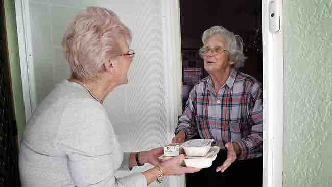 MOWCalifornia's tweet photo. Our member agencies play a vital role in combating hunger among the elderly by providing regular, nutritious meals. These meal deliveries promote social interaction and ensure seniors receive the nourishment they need. #MOWCAdelivers #MoreThanAMeal https://t.co/eEWgHNdOcU