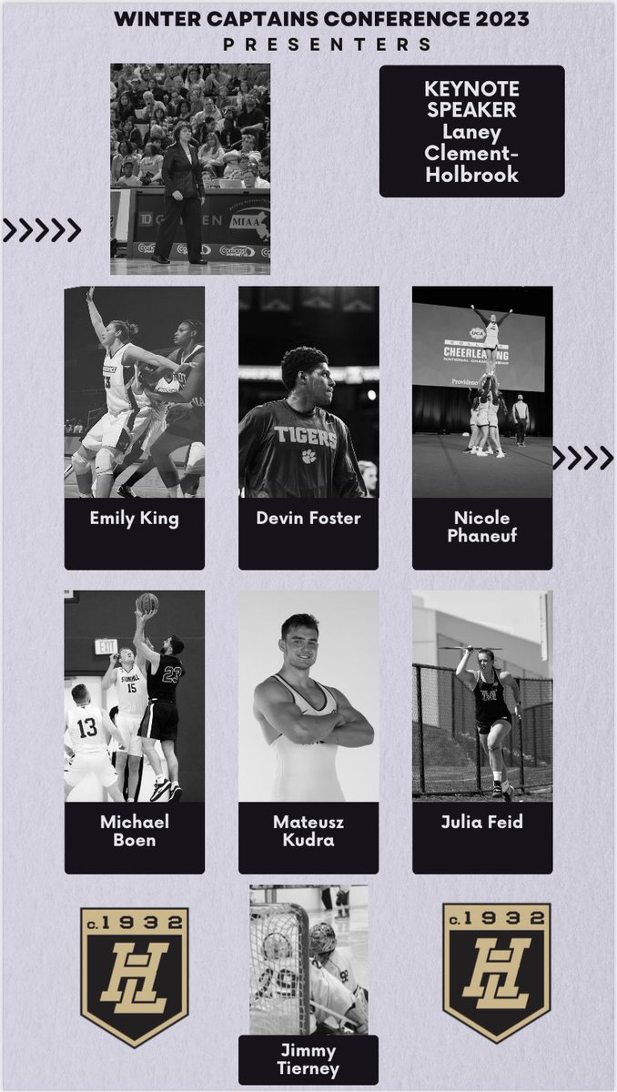 We are bringing back 7 former Hockomock League athletes who went on to become college athletes for a Question &amp; Answer session and networking opportunity with our winter sports captains.  #TheHock