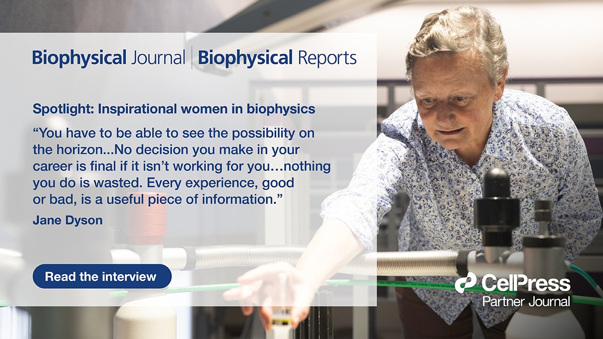 CellPressNews's tweet photo. Career journeys, roadblocks, motivations and tips for success, thoughts on gender equity in science, and insights for women scientists
@BiophysicalSoc journals, @BiophysJ and @BiophysReports
https://t.co/9rf2ZAVrR3

Spotlight: Inspirational women in biophysics https://t.co/ShWaZsWLzL