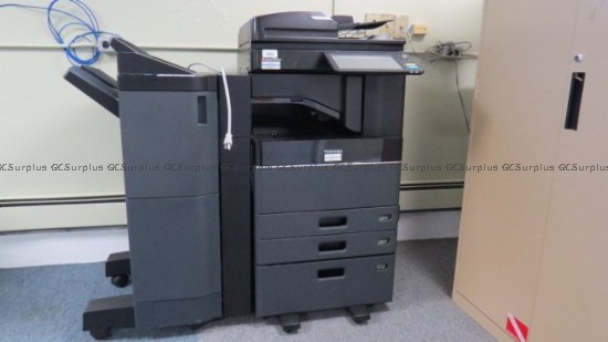 This #Toshiba e-Studio multifunction colour copier offers customizable solutions that can be tailored to meet your unique business needs. Place your bid on #GCSurplus and have it start working for you ➡️ gcsurplus.ca/mn-eng.cfm?snc…