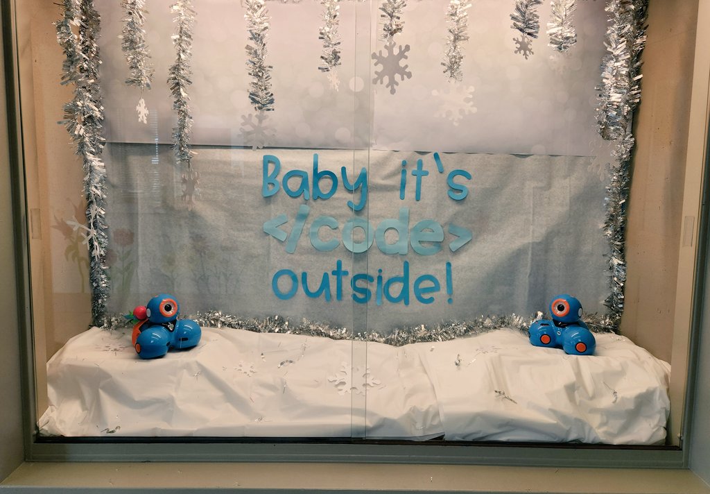 Mrs. Beth Barra 《 she/her 》 (@mrs__barra) on Twitter photo For this #CSEdWeek, students across the district are participating in the #HourOfCode. At Eames Way, guests are greeted by this display ❄️🤖 <a href="/MPSDRams/">Marshfield Public Schools</a> For this #CSEdWeek, students across the district are participating in the #HourOfCode. At Eames Way, guests are greeted by this display ❄️🤖 <a href="/MPSDRams/">Marshfield Public Schools</a>