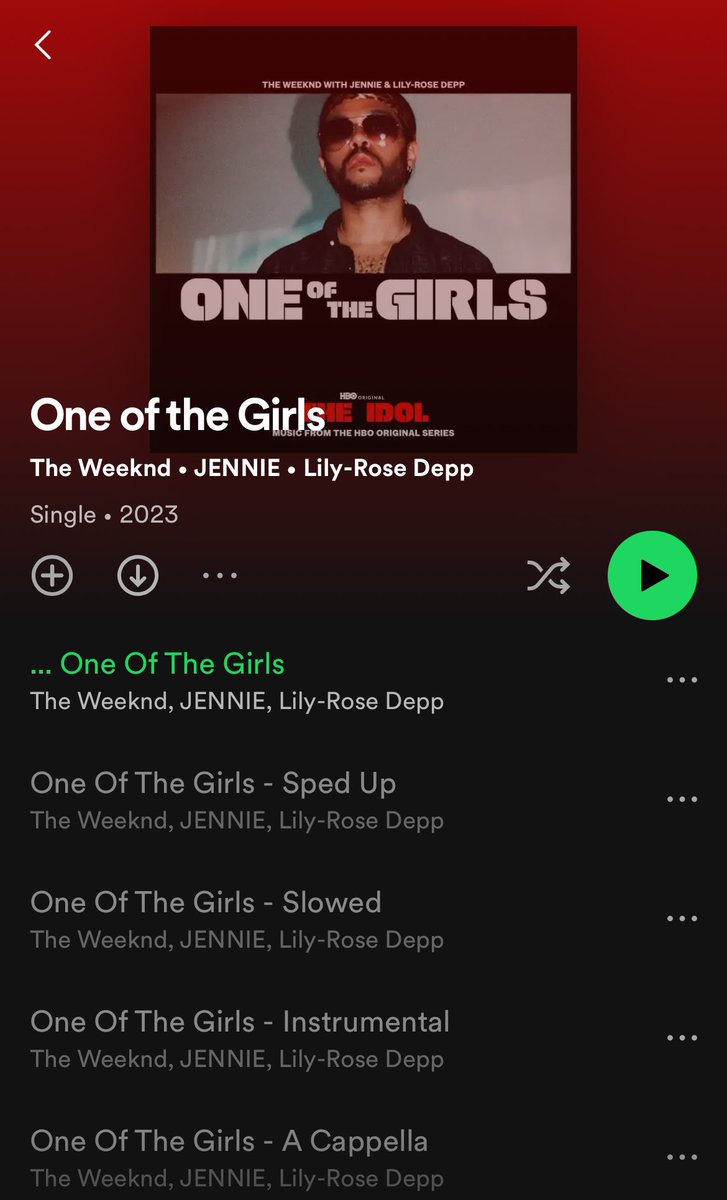 villainpinks's tweet photo. One Of The Girls with #JENNIE has been released as a single on all digital platforms!

Also 4 versions will be available tonight!

@BLACKPINK @theweeknd @therealmikedean https://t.co/phQQFXuNy7