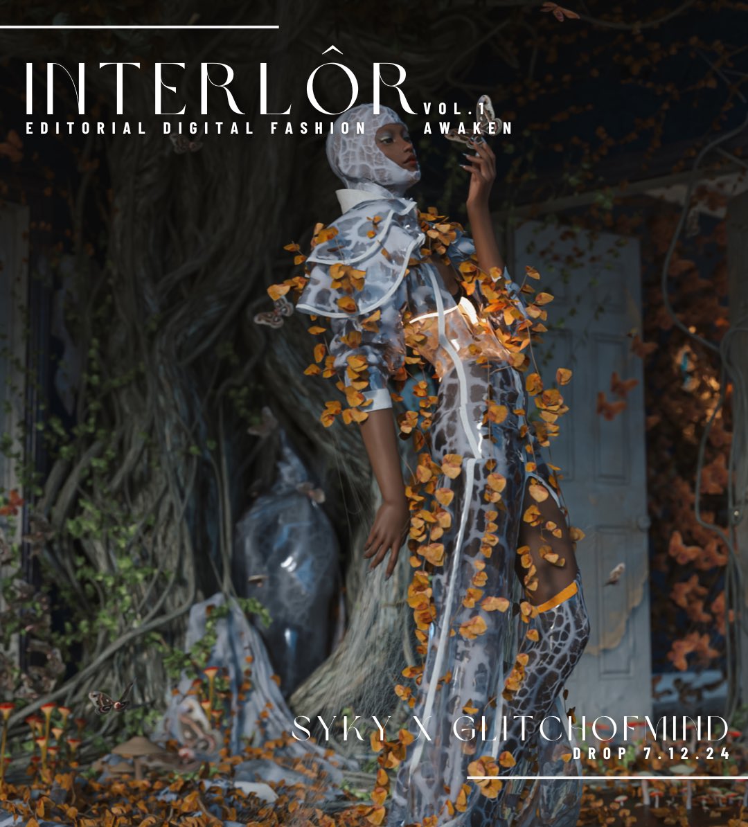 GM MIAMI! 🦋✨
INTERLôR is now LIVE✨🦋
-
And ready for the official launch today | exclusively on <a href="/the_SYKY/">SYKY</a> 
-
1/🧵