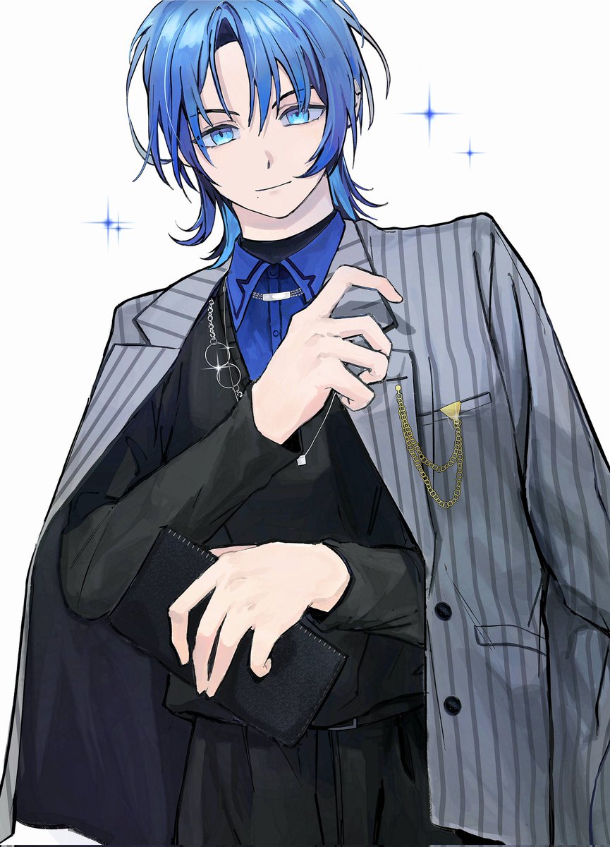 #青ペン