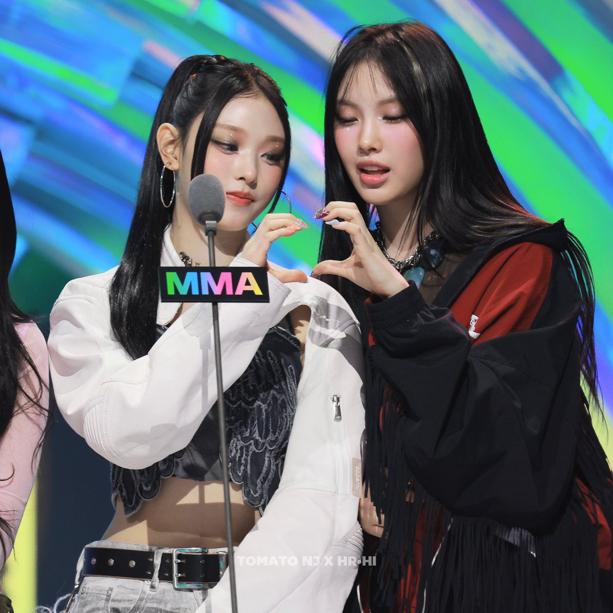 231202 MMA 🐱X🐹

#NewJeans #HAERIN #HYEIN  
#뉴진스 #해린 #혜인