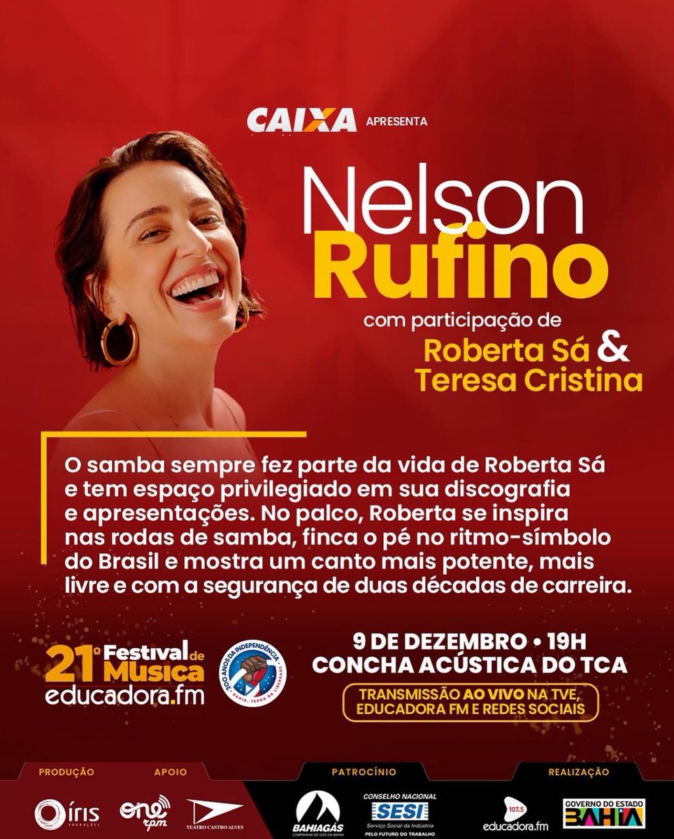 Roberta Sá Oficial tweet media