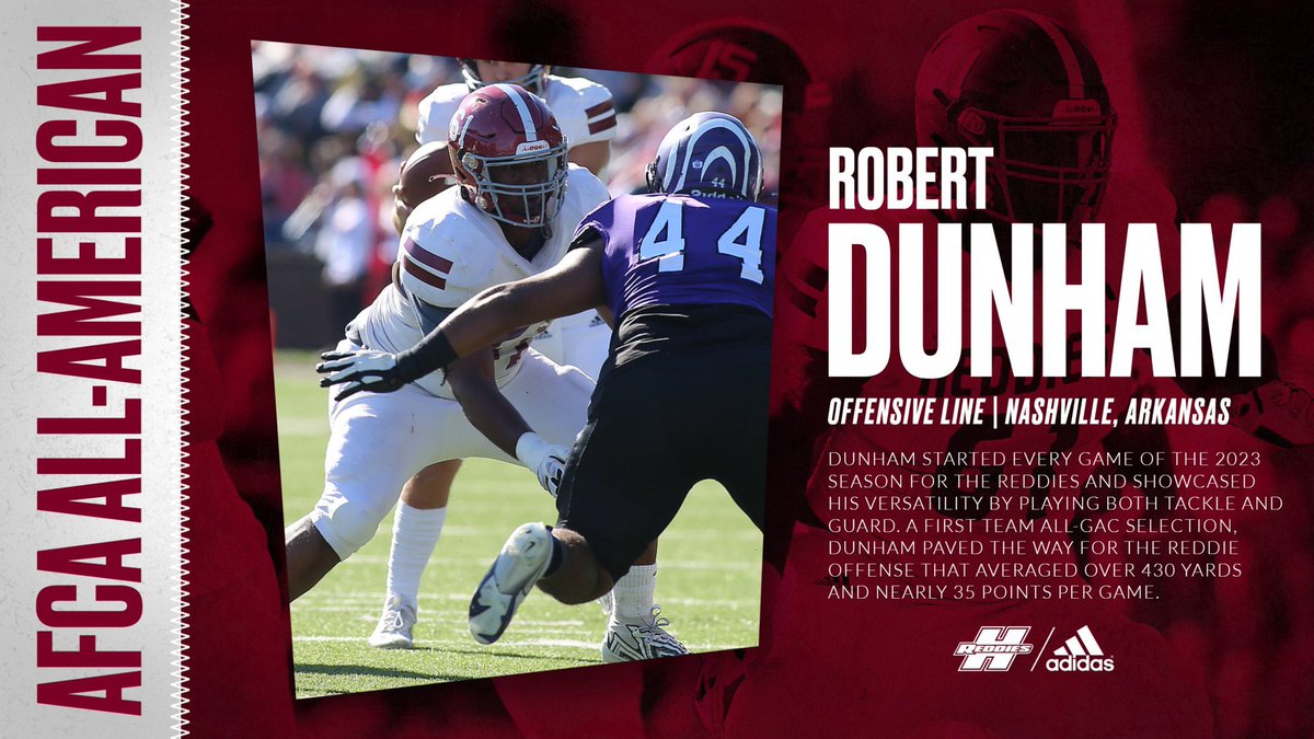 mvolarvich's tweet image. Congratulations to Robert Dunham, who was named a 2023 @WeAreAFCA First Team All-American

Proud of you!