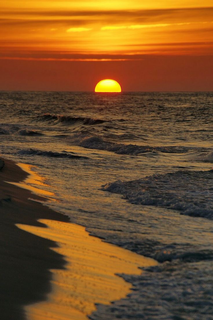 Ocean sunset