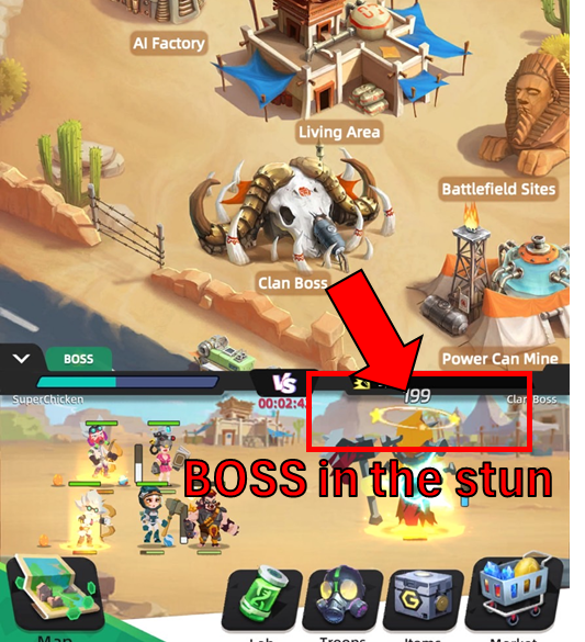 PYHO2577's tweet photo. Talk about the utility of stun skill
There is a hero skill that can stun for 4 seconds and it is just the first skill.

Quick conclusion>>>Stun may be not powerful enough in solo adventures, but it shines in clan boss battles.

@GasHeroOfficial
#GasHero #TestingGasHero
(1/n) https://t.co/cskTTvAKrU
