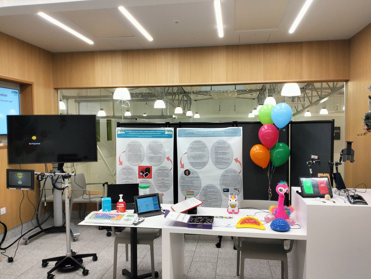 Very proud to launch our NRH smart home project and showcase some of our Digital Assistive Technology solutions that we use in the NRH as part of NRH Accessibility Awareness day #NRH #smarthome