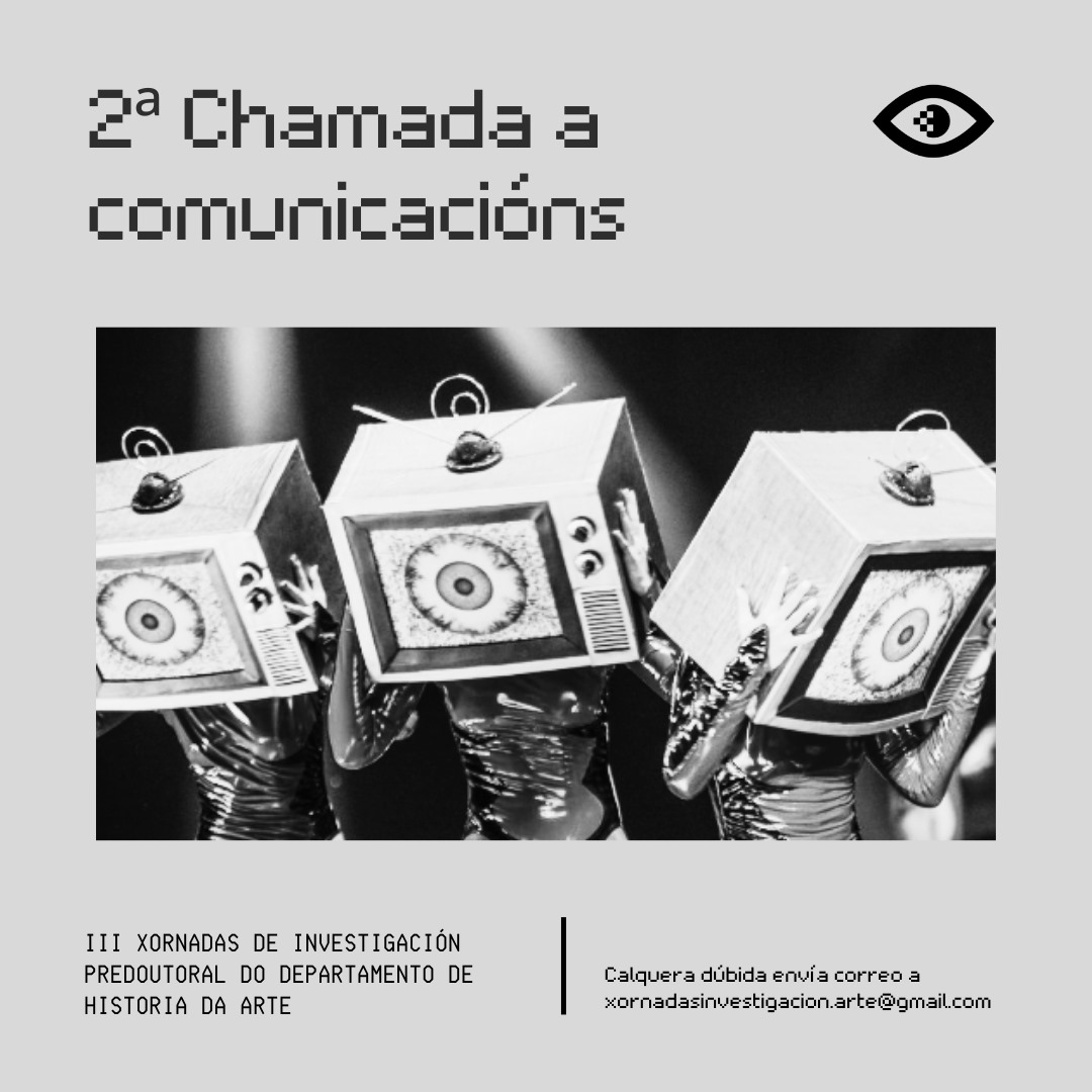 Segunda Chamada a comunicacións, esta vez dirixida ás relatoras da I e/ou segunda edición das Xornadas! Pasa pola ligazón da nosa bio para saber máis e non esquezas compartilo!
<a href="/facultadeXH/">Facultade de Xeografía e Historia</a> <a href="/UniversidadeUSC/">USC</a>