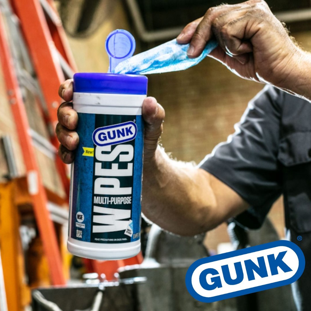 don't forget to clean up shop when you're done! #GunkTough