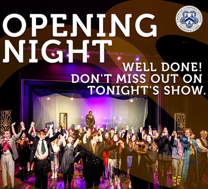 CSPA tending the bar for this fabulous performance. Book your tickets and we will see you there! PS Don't forget to do your interval pre-orders on arrival.x.com/CampdenSchool/…