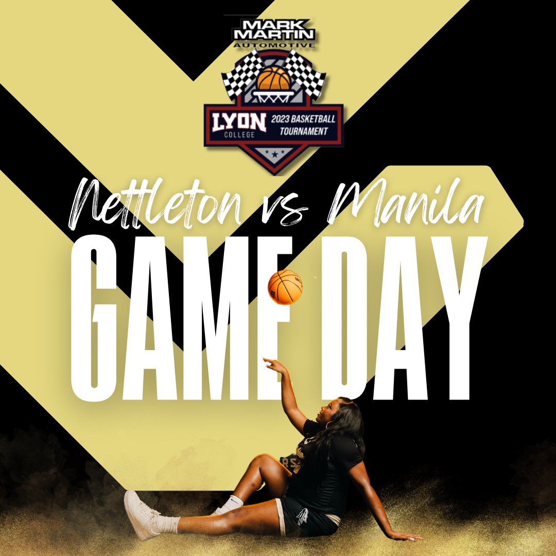 GAME DAY‼️

Lady Raiders take on the Manila Lady Lions in the semifinals of the Lyon College Tournament!

🗓 December 7th
🕕 6:00 p.m.
📍 Becknell Gymnasium