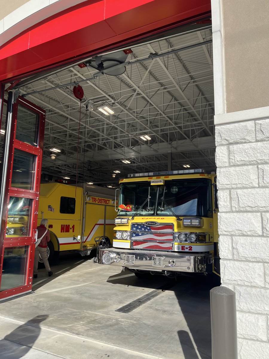Yesterday @CJCPrevention held an uncoupling ceremony to celebrate the the opening of Station 6! We're honored to be a part of such a great community project alongside our partners. #drivenbyconnections #FireStationDesign #jacksoncounty